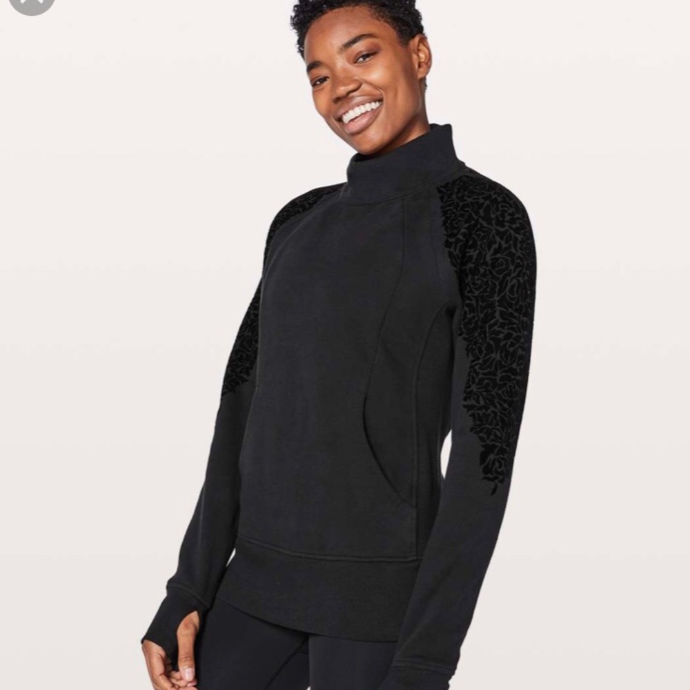 Lululemon Floral Flock Pullover